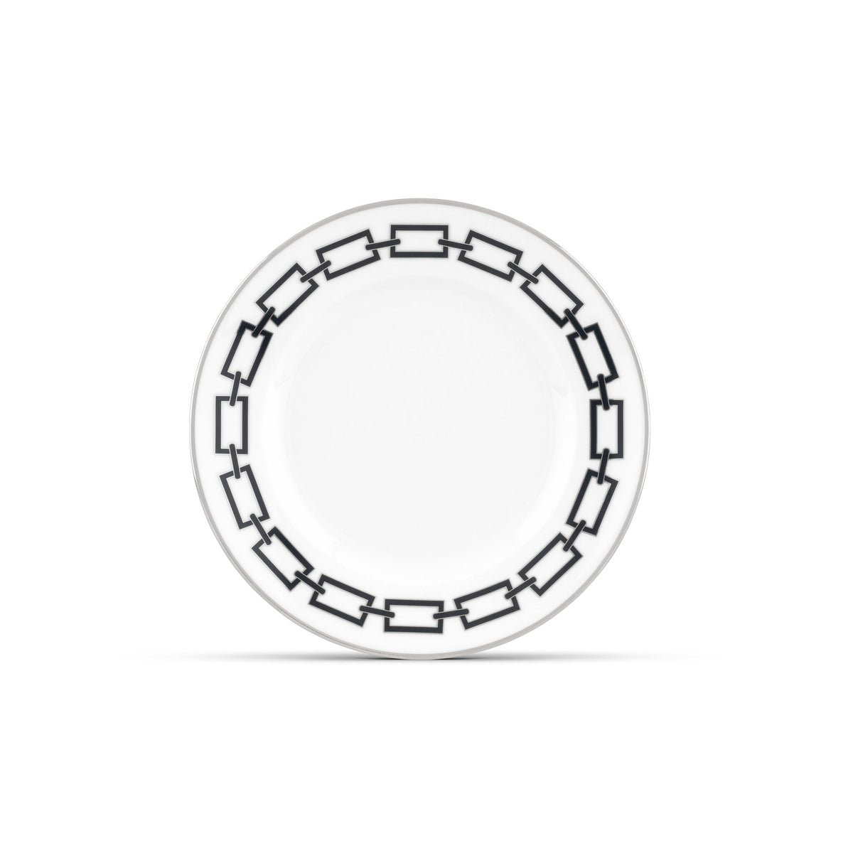 Ginori 1735 Catene Dessert Plate, Black