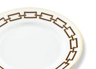 Ginori 1735 Catene Dessert Plate, Ebano, view 3