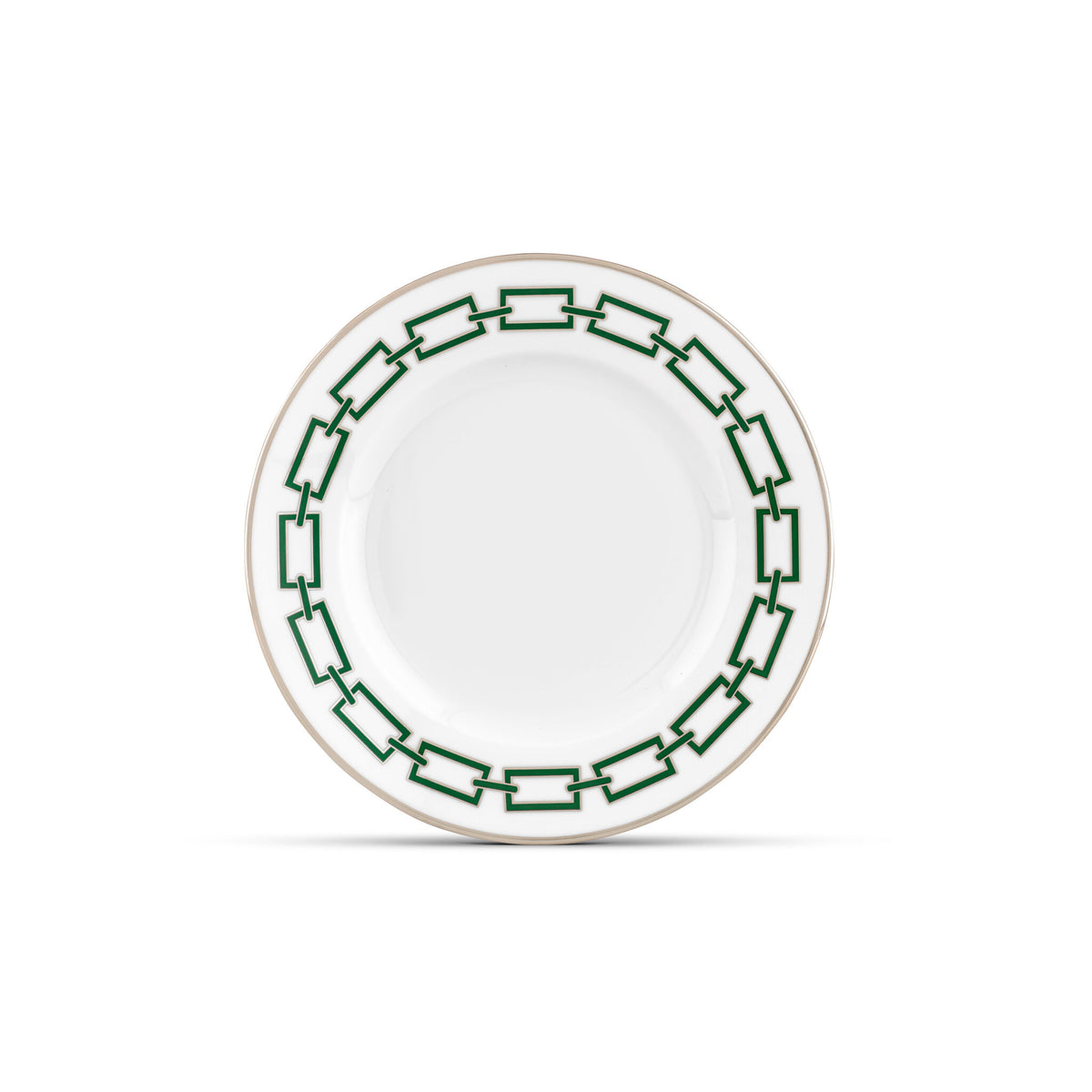 Ginori 1735 Catene Dessert Plate, Smeraldo