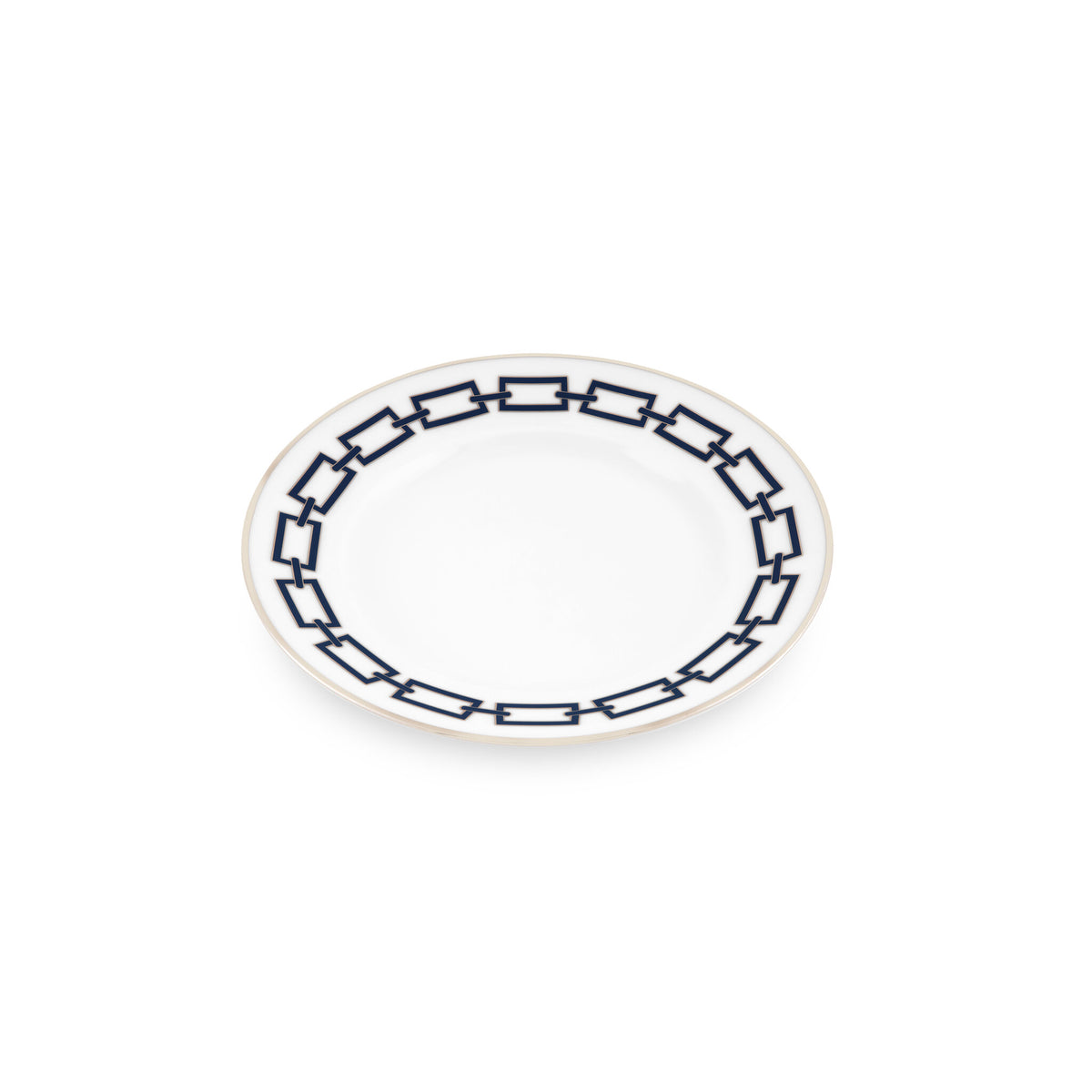 Ginori 1735 Catene Dessert Plate, Zaffiro, view 2