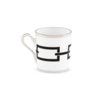 Ginori 1735 Catene Espresso Cup, Black, view 2