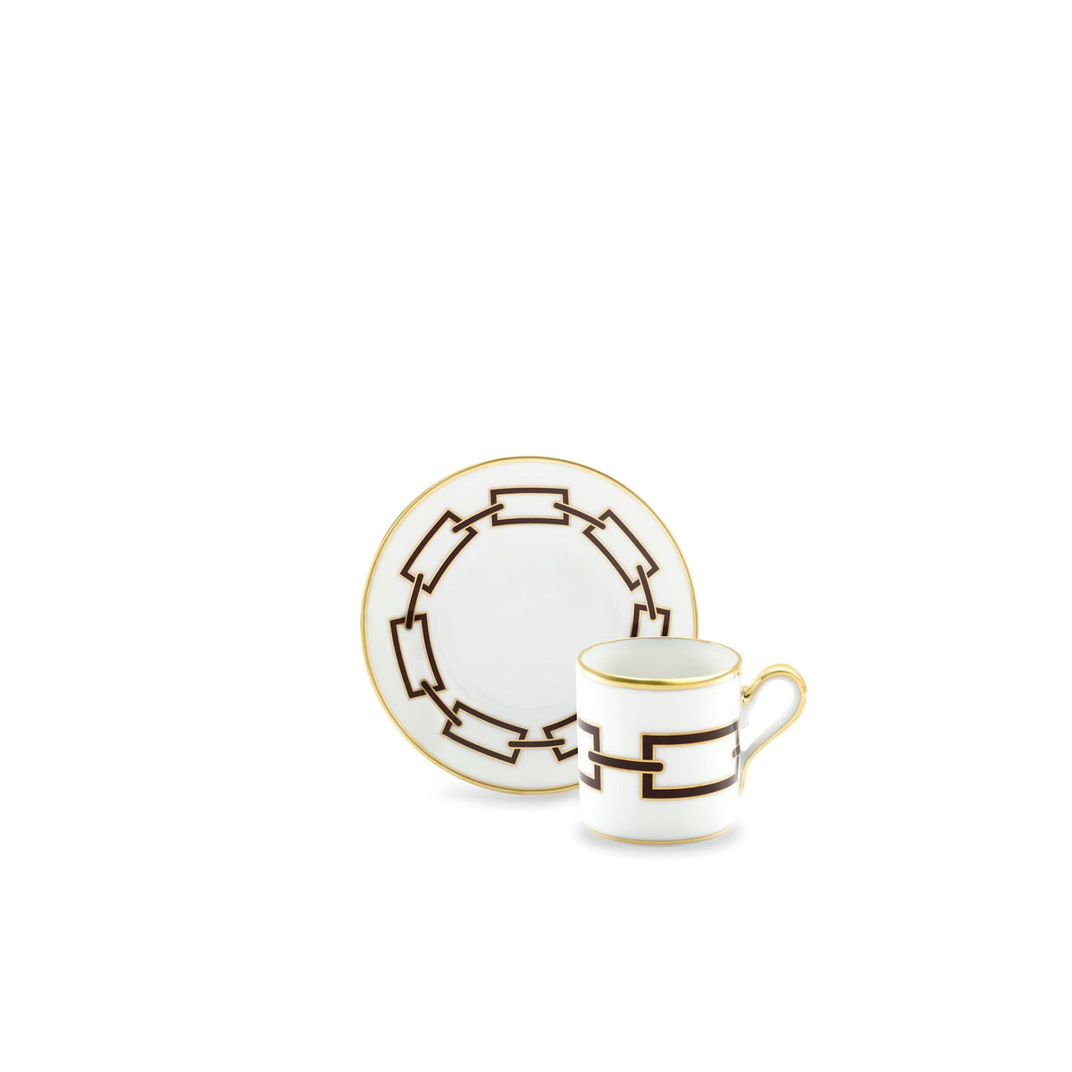Ginori 1735 Catene Espresso Cup, Ebano, view 3