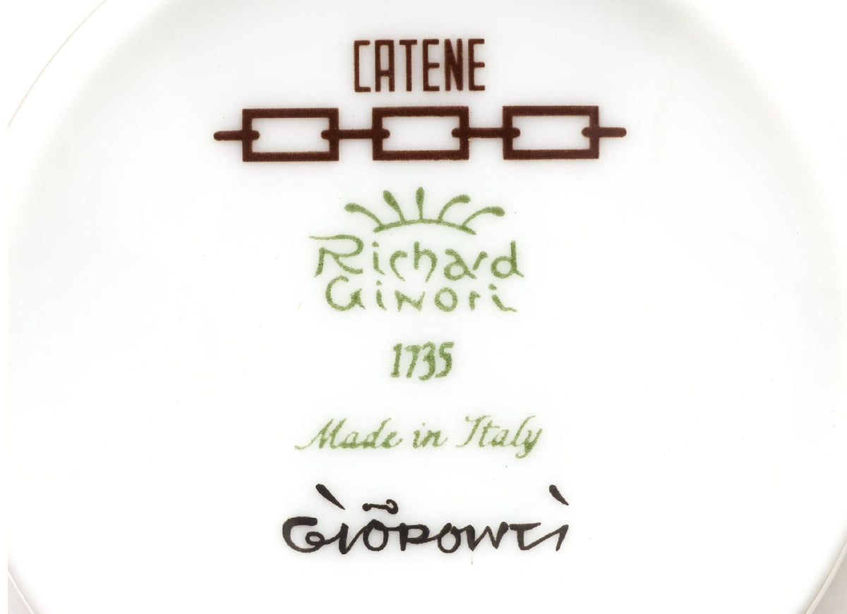Ginori 1735 Catene Espresso Cup, Ebano, view 4