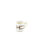 Ginori 1735 Catene Espresso Cup, Ebano