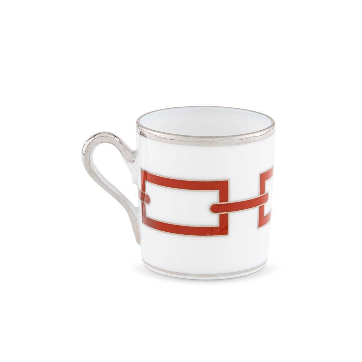 Ginori 1735 Catene Espresso Cup, Scarlatto, view 2