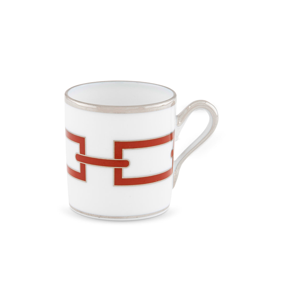 Ginori 1735 Catene Espresso Cup, Scarlatto