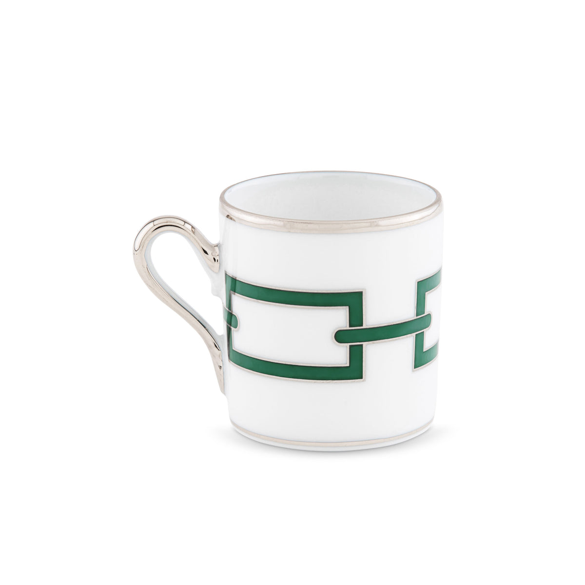 Ginori 1735 Catene Espresso Cup, Smeraldo, view 2