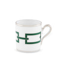 Ginori 1735 Catene Espresso Cup, Smeraldo
