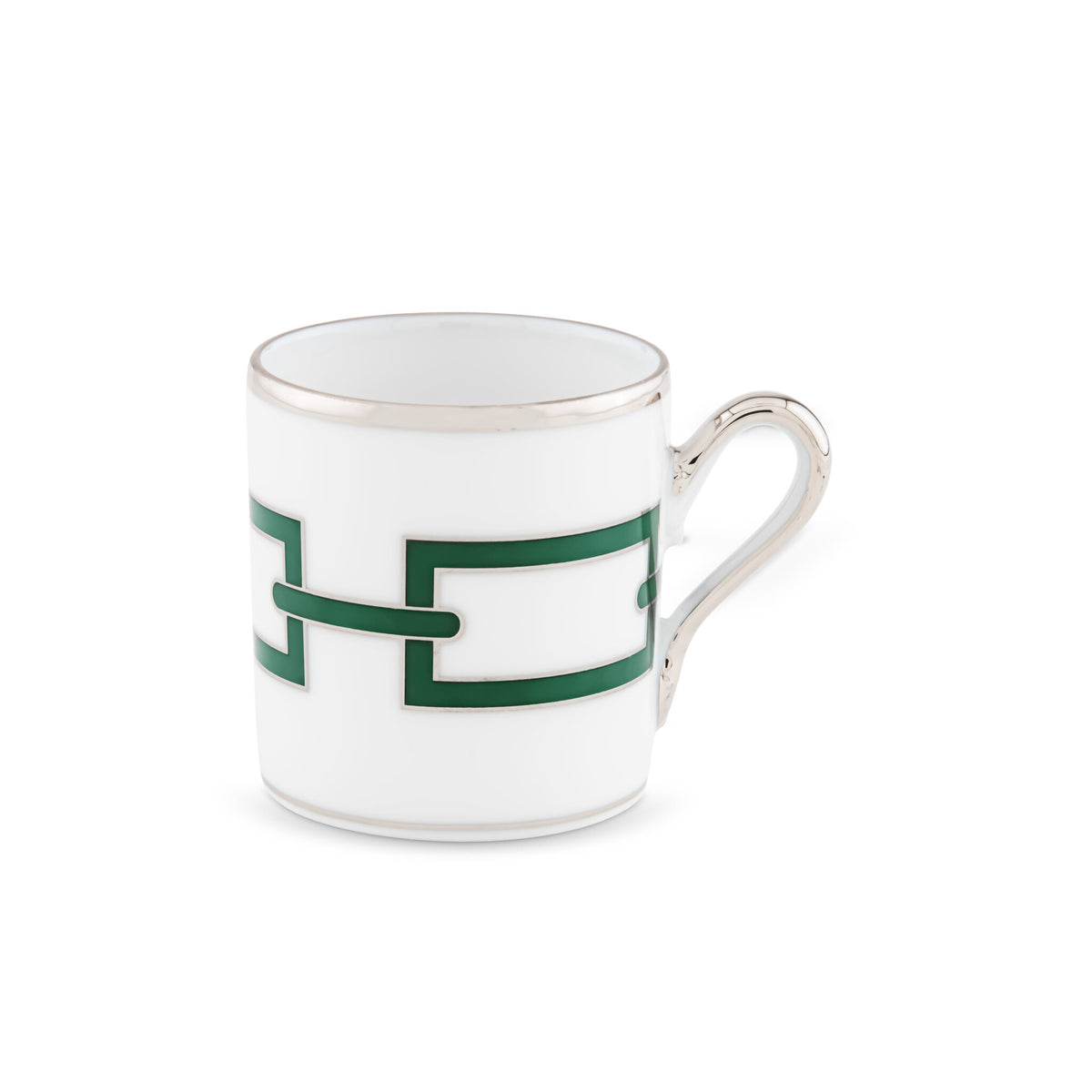 Ginori 1735 Catene Espresso Cup, Smeraldo