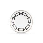 Ginori 1735 Catene Espresso Saucer, Black