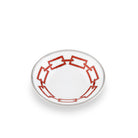 Ginori 1735 Catene Espresso Saucer, Scarlatto, view 2