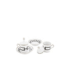 Ginori 1735 Catene Espresso Set for Two, Black, view 2