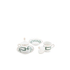 Ginori 1735 Catene Espresso Set for Two, Smeraldo, view 2