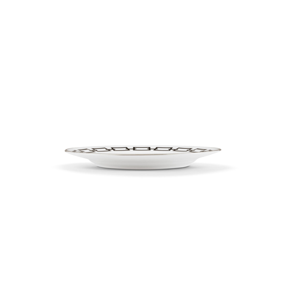 Ginori 1735 Catene Flat Plate, Black, view 4