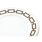 Ginori 1735 Catene Flat Plate, Ebano, view 3