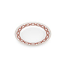 Ginori 1735 Catene Flat Plate, Scarlatto, view 2