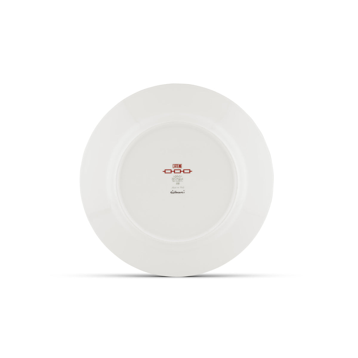 Ginori 1735 Catene Flat Plate, Scarlatto, view 5