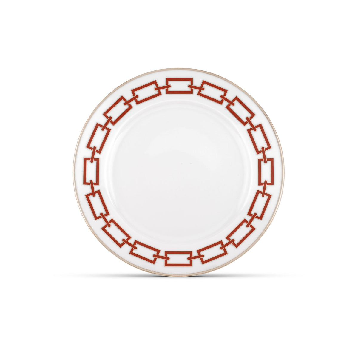 Ginori 1735 Catene Flat Plate, Scarlatto