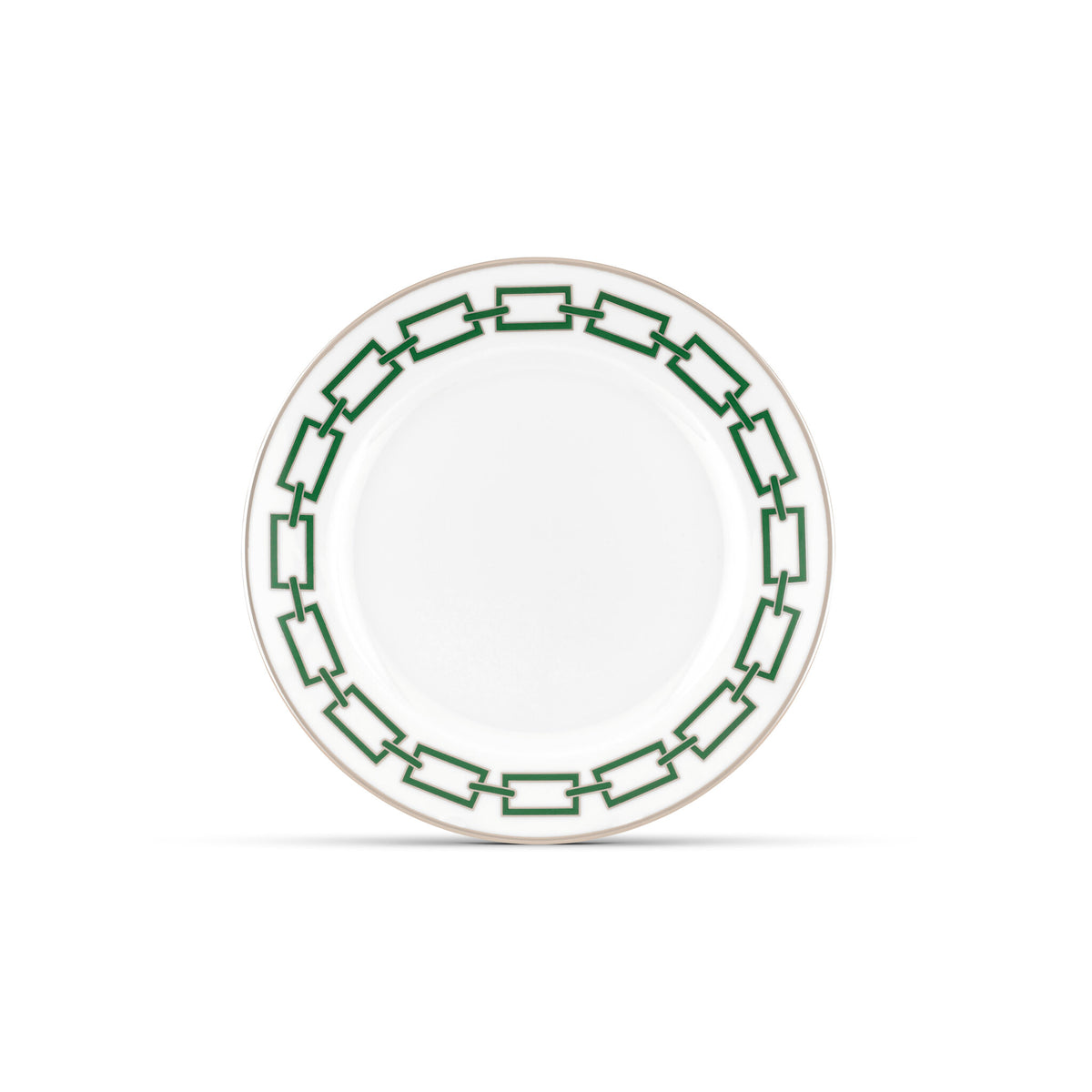 Ginori 1735 Catene Flat Plate, Smeraldo