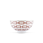 Ginori 1735 Catene Gio Ponti Bowl, Scarlatto, view 3