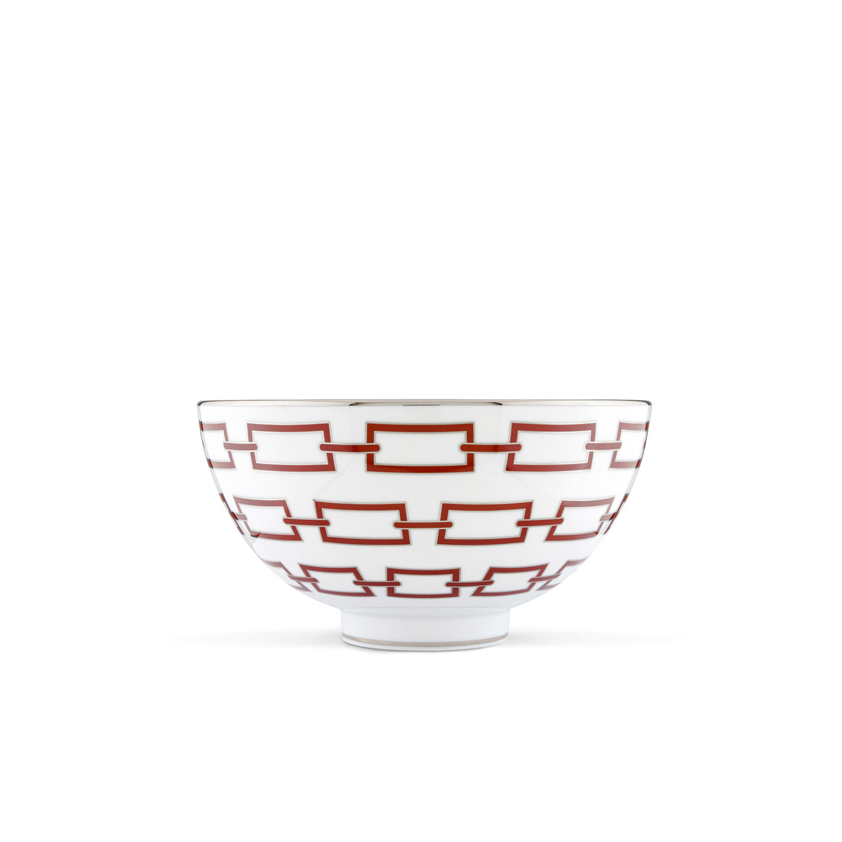 Ginori 1735 Catene Gio Ponti Bowl, Scarlatto, view 3