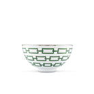 Ginori 1735 Catene Gio Ponti Bowl, Smeraldo, view 3