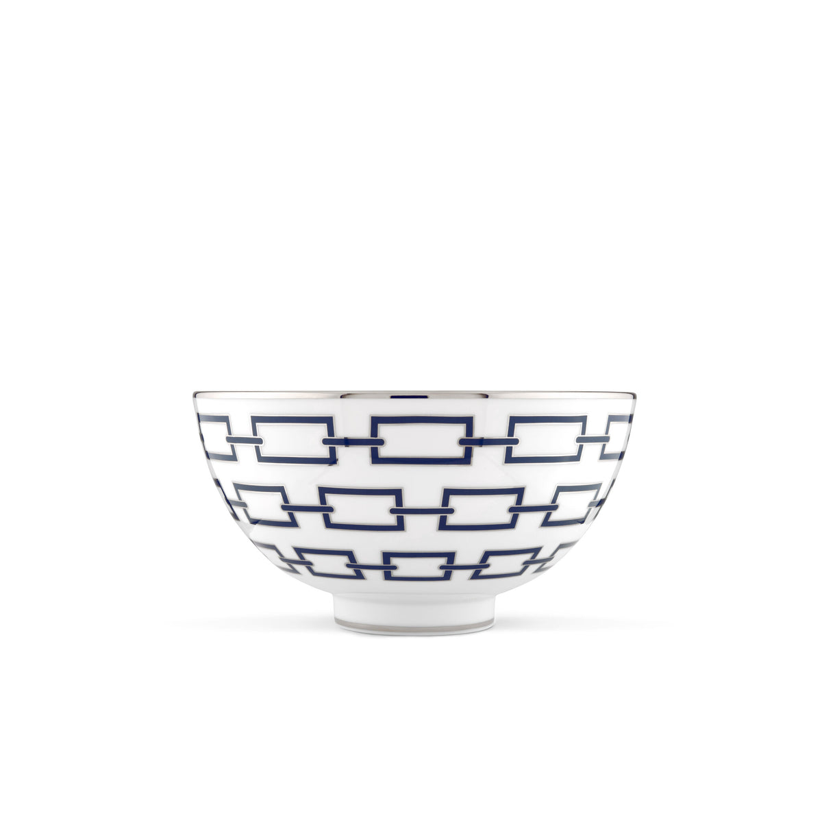 Ginori 1735 Catene Gio Ponti Bowl, Zaffiro, view 3