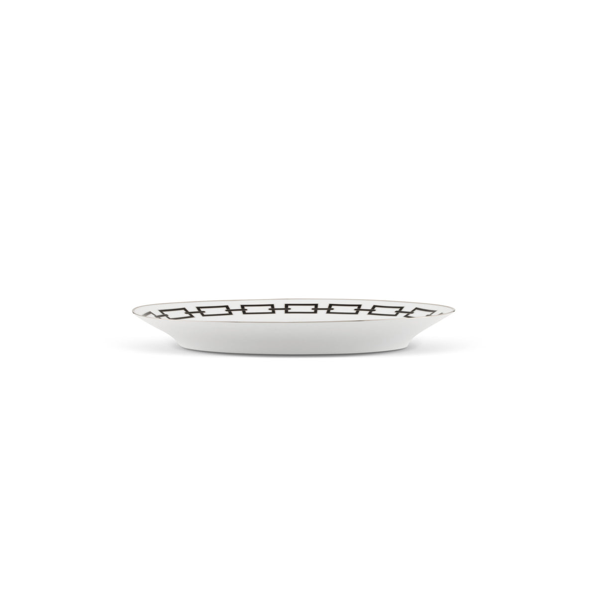 Ginori 1735 Catene Large Oval Platter, Black, view 4