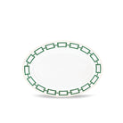 Ginori 1735 Catene Large Oval Platter, Smeraldo