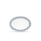 Ginori 1735 Catene Large Oval Platter, Zaffiro