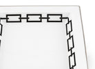 Ginori 1735 Catene Large Square Change Tray, Black, view 3