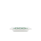 Ginori 1735 Catene Large Square Change Tray, Smeraldo, view 3
