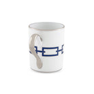 Ginori 1735 Catene Mug, Zaffiro, view 2