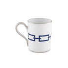 Ginori 1735 Catene Mug, Zaffiro, view 3