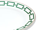 Ginori 1735 Catene Oval Platter, Smeraldo, view 3
