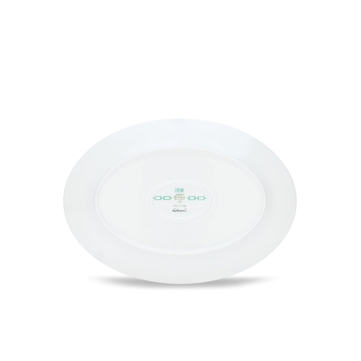 Ginori 1735 Catene Oval Platter, Smeraldo, view 5