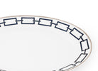 Ginori 1735 Catene Oval Platter, Zaffiro, view 3