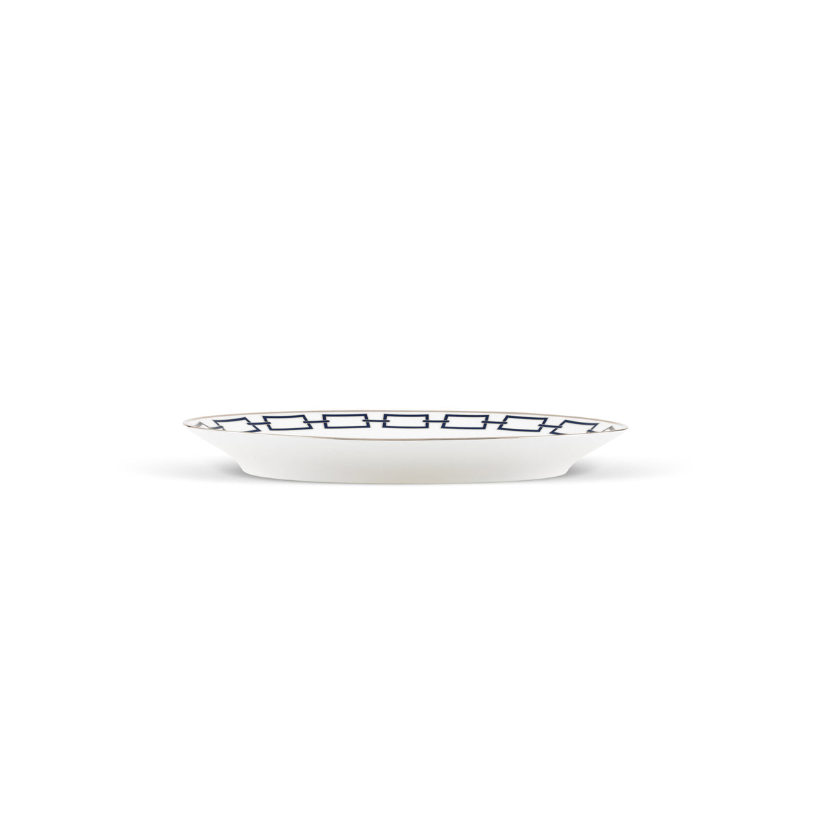 Ginori 1735 Catene Oval Platter, Zaffiro, view 4