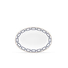 Ginori 1735 Catene Oval Platter, Zaffiro