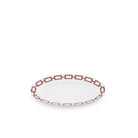 Ginori 1735 Catene Pickle Dish, Scarlatto, view 2