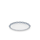 Ginori 1735 Catene Pickle Dish, Zaffiro, view 2