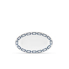 Ginori 1735 Catene Pickle Dish, Zaffiro