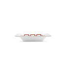 Ginori 1735 Catene Rectangular Change Tray, Scarlatto, view 4