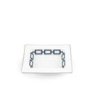 Ginori 1735 Catene Rectangular Change Tray, Zaffiro, view 2