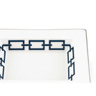 Ginori 1735 Catene Rectangular Change Tray, Zaffiro, view 3
