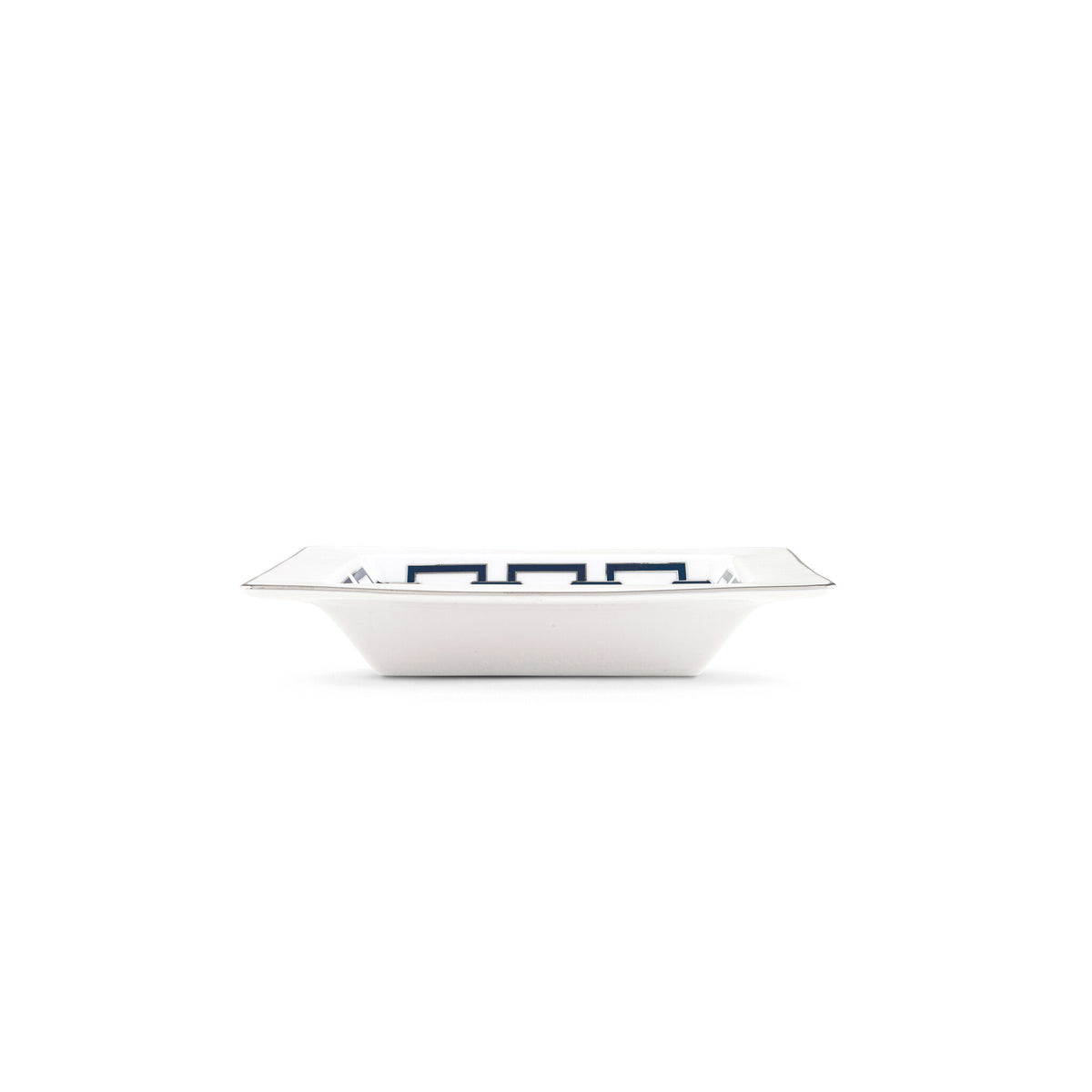 Ginori 1735 Catene Rectangular Change Tray, Zaffiro, view 4