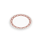 Ginori 1735 Catene Round Platter, Scarlatto, view 2