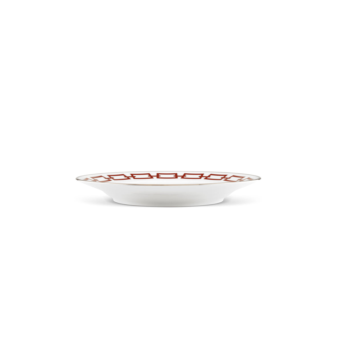 Ginori 1735 Catene Round Platter, Scarlatto, view 4