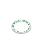 Ginori 1735 Catene Round Platter, Smeraldo, view 2