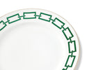 Ginori 1735 Catene Round Platter, Smeraldo, view 3